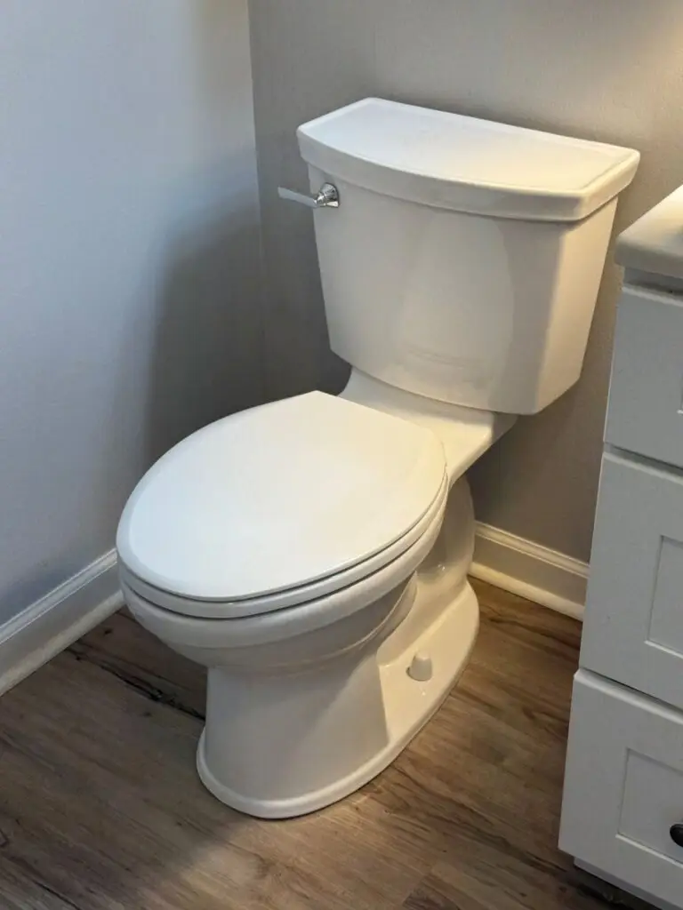 american standard champion toilet installed by TennCo. Plumbing in lexington tn